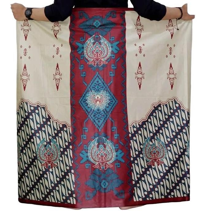 Sarung BHS Promo Murah 2023 Muslim Motif Kain Kotak Merah Pria Katun Nyaman - Songket, Batik Dewasa 