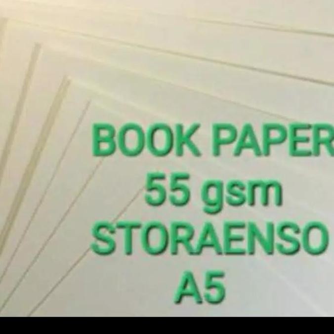 

Kertas novel/book paper 55 GSM A5 isi 500 lembar