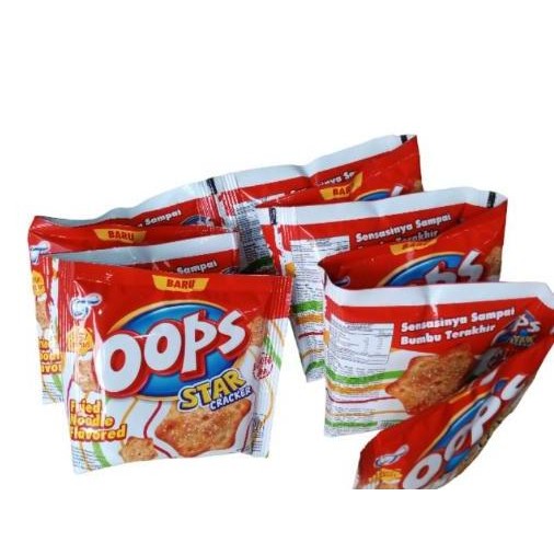 

ID | OOPS CRACKER SNACK ALL VARIAN PACK ISI 10 PCS