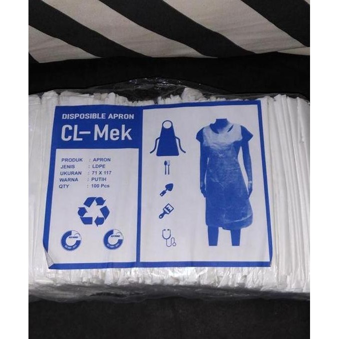 

Terlaris Apron Plastik Celemek Disposable