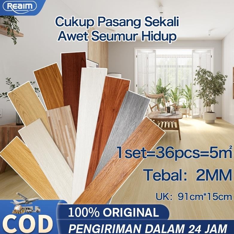 Floor Vinyl Lantai Stiker 1 BOX36 PcsVinyl Lantai Stiker Vinyl Lantai Premium Flooring Vinyl Lantai 