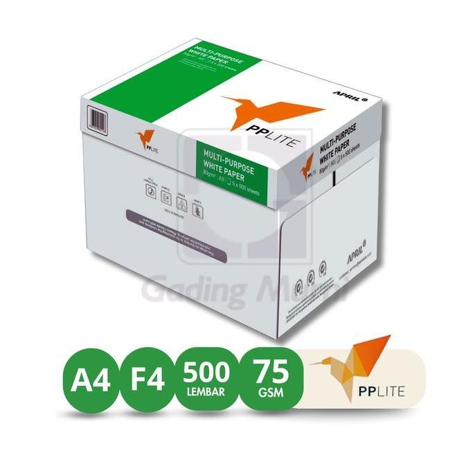 

New Product - Kertas Hvs Pp Lite A4 F4 75 Gram / Kertas Print Fotocopy Kiarastoreku