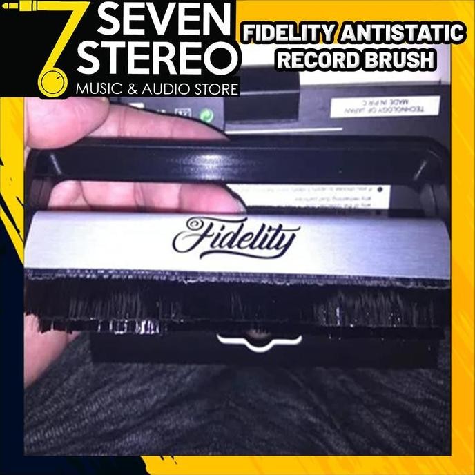 

New Product - Fidelity Anti Static Brush - Untuk Membersihkan Piringan Hitam Kiarastoreku