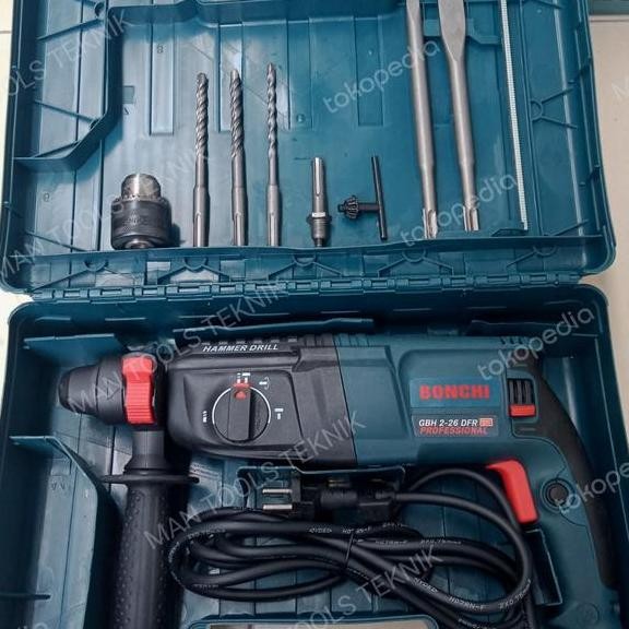 Mesin Bor Bobok Sds Rotary Hammer Dril 226Mm Bonchi 3Fungsi