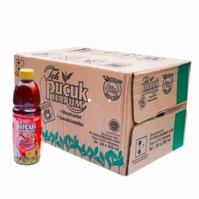 

READY Teh Pucuk Harum 350ml 1 dus isi 24 botol