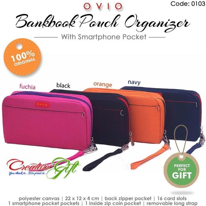 

New Product - Ovio Bankbook Pouch Organizer Code 0103 Kiarastoreku