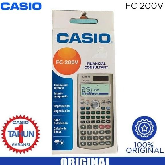 

New Product - Kalkulator Casio Fc 200V Kiarastoreku