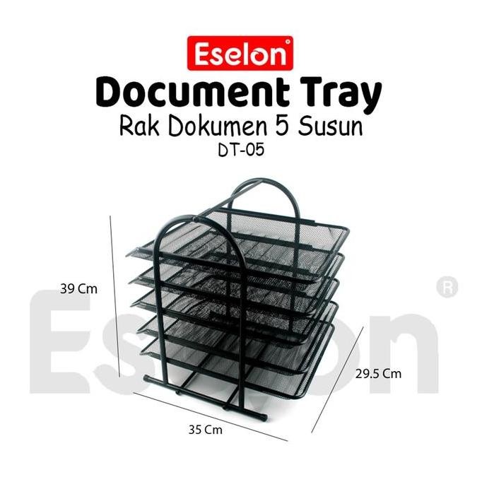 

New Product - Rak Document Tray 5 Susun / Document Tray Eselon Dt-05 Kiarastoreku