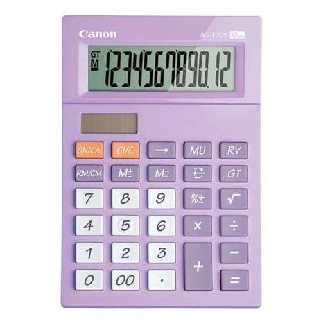 

New Product - Kalkulator 12 Digit Canon As-120V Color Series Kiarastoreku