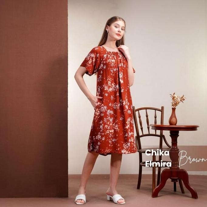 New Product - Oriana Homewear Daster Pendek Rayon Chika Elmira Series Calista Collection_