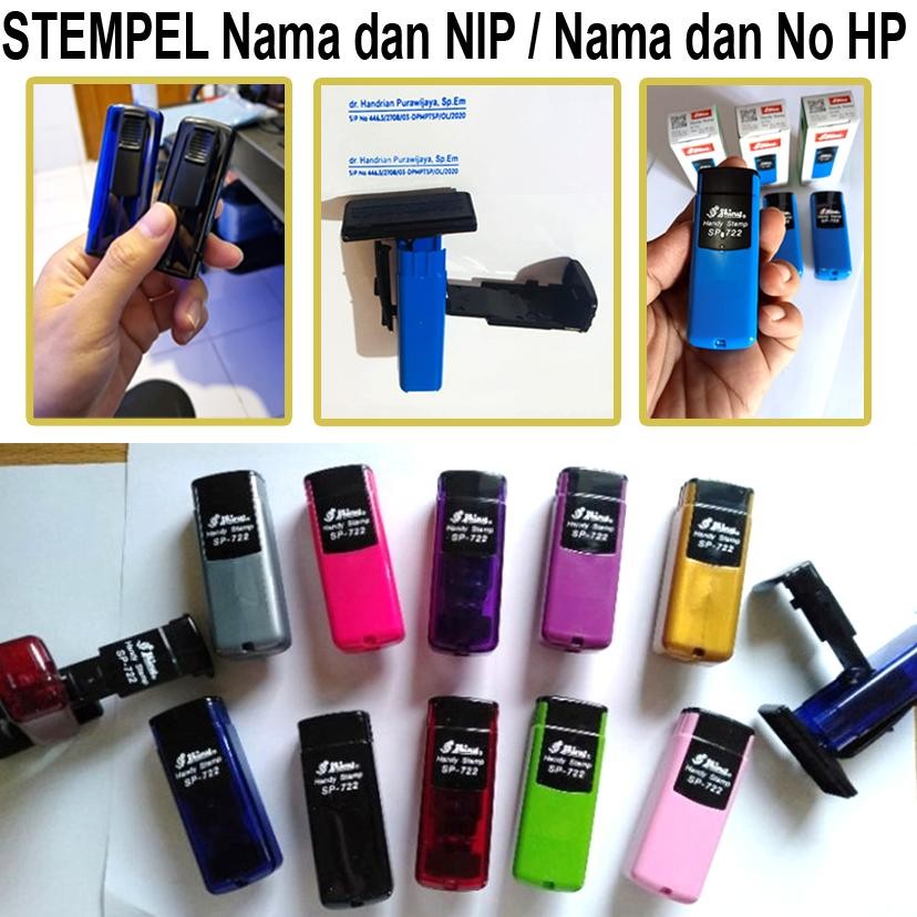 

HJK Stempel Nama / Dokter / Nama PT / CV Shiny 722 (NEW SERIES)