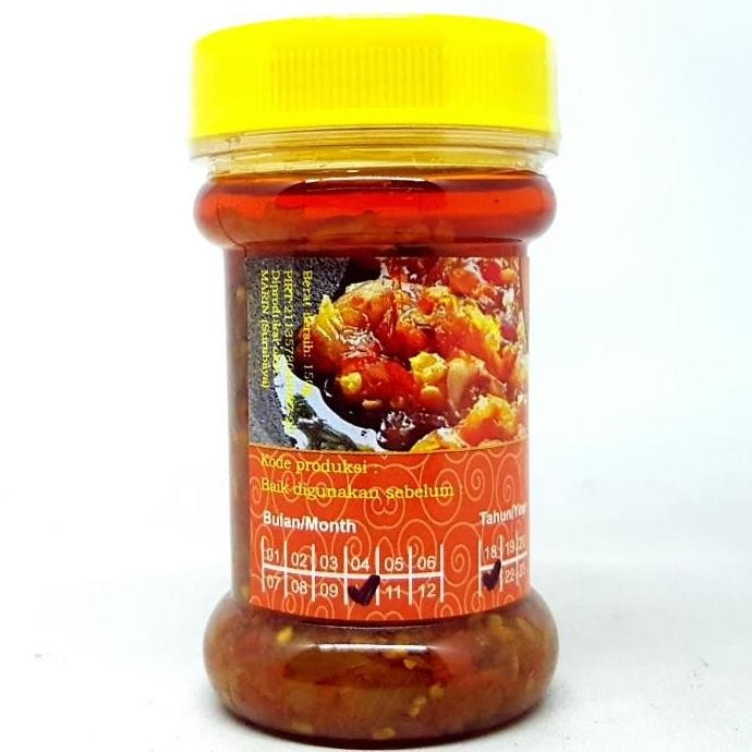 

(Allthebest) MARIN SAMBAL BAWANG 150gr | SAMBEL MIRIP BU RUDY SURABAYA HALAL MUI