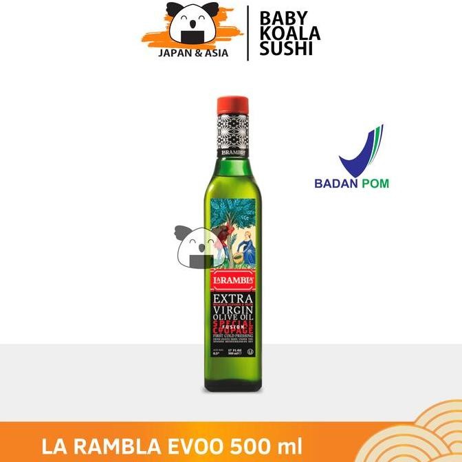 

Promo Extra Virgin Olive Oil 500Ml | Minyak Zaitun Murni | La Rambla Evoo