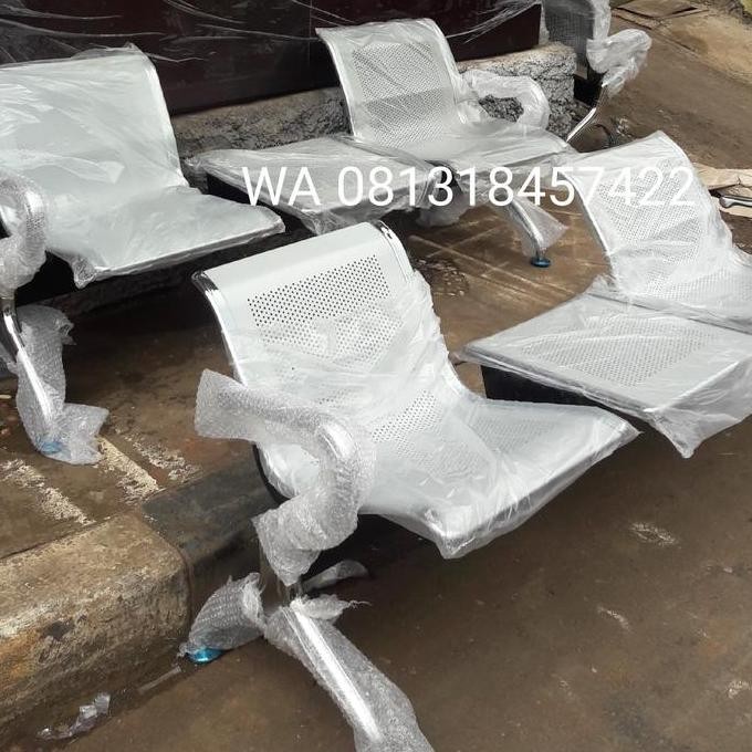 Kursi Tunggu Kursi Bandara Kursi Deret 2 Seat Pakai Meja