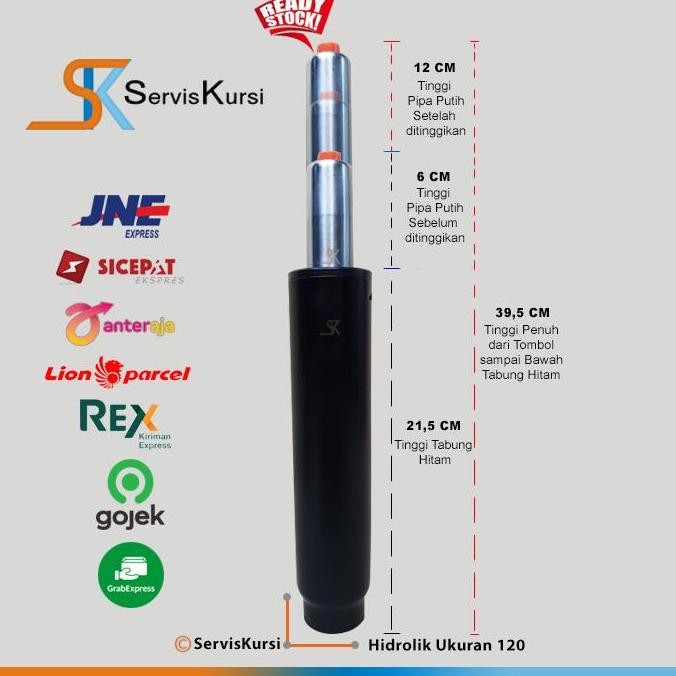 Hidrolik Kursi Kantor uk 120 Gft Psc