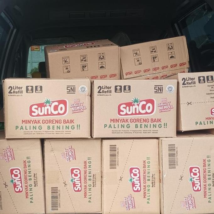 

Murah Sunco 2 Liter Minyak Goreng Jernih Dan Sehat