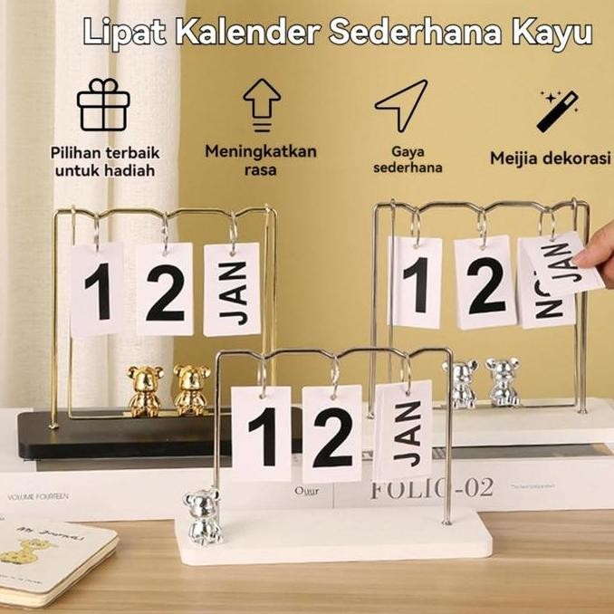 

Kalender Desktop Kantor Kreatif Eropa Bear Calendar Ornament Living Room Office Desktop Calendar Ruang Tamu Ruang Kantor Beruang Kalender Co