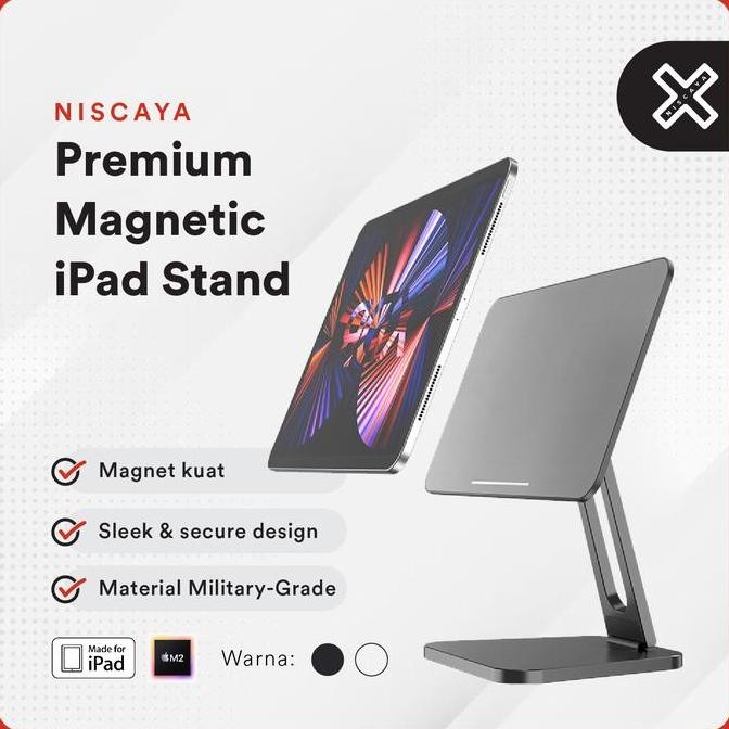 Magnetic Ipad Stand Niscaya - Berkualitas - Bracket Holder Co