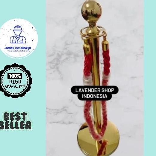 

Tiang Pembatas Antrian Tali Merah / Pembatas Antrian Co