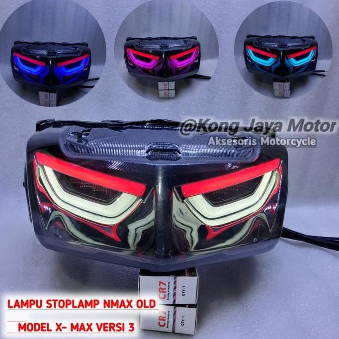 Lampu Belakang Nmax Old Model Xmax CR7 JPA Stoplamp Nmax Old Sein Sen