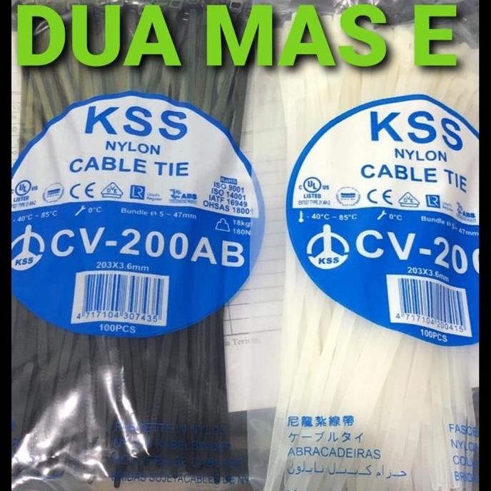 

Kabel Ties Cable Tis 1Pak Isi 100 Kss 10Cm 15Cm 20Cm 30Cm High Quality Co