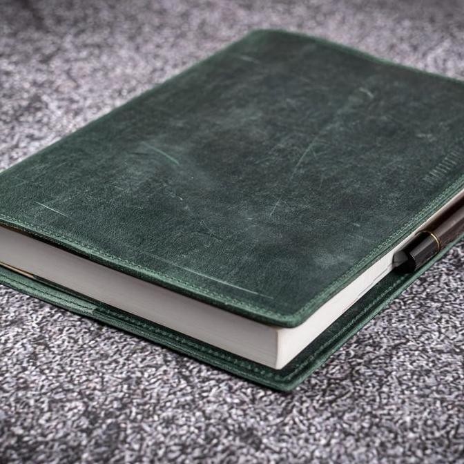 

Galen Leather Leather Slim B6 Notebook Planner Cover Co