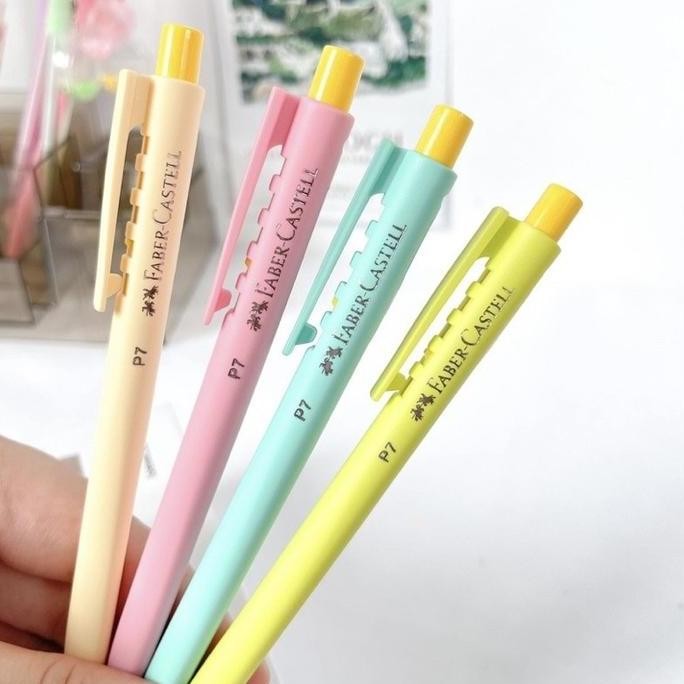 

Faber Castell Pulpen P7 / Ballpoint P7 Pastel 0.7 mm black Ink