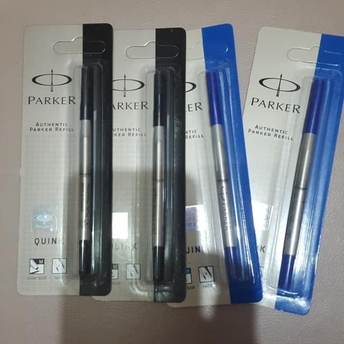 

TERBARU! Refill Parker Roller Ball Black / Blue Original