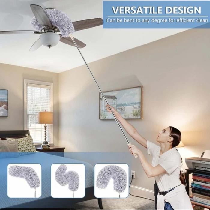 (Allthebest) (VCM) Sapu Sawang plafon panjang/Kemoceng panjang pembersih rumah