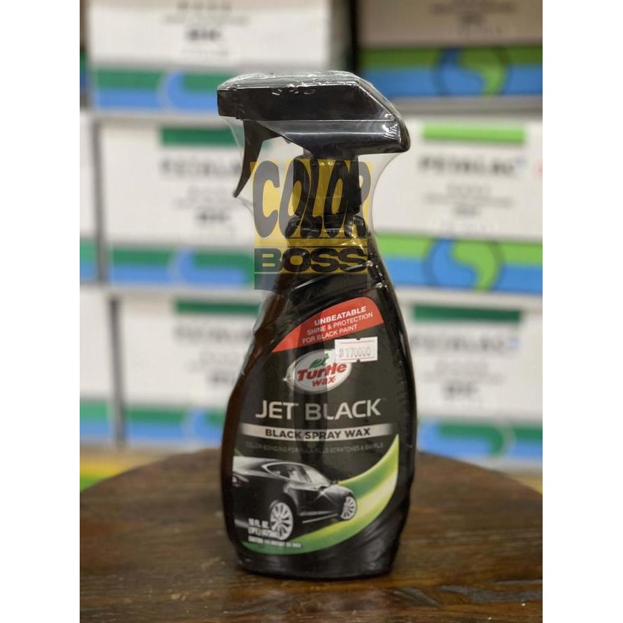 Turtle Wax Jet Black - Black Spray Wax Termurah