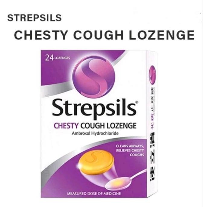 

NEW Strepsils Chesty Cough 24 Lozenges