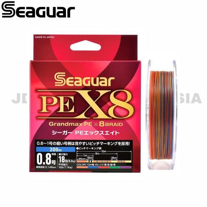 Ready Stock  Seaguar Pe Line Grandmax Pe X8