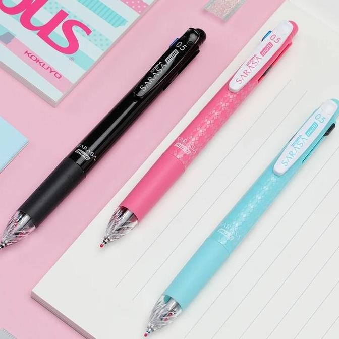 

PROMO! Zebra Sarasa Multi 4+1 0.4mm 0.5mm Gel Ink Multifunction Pen