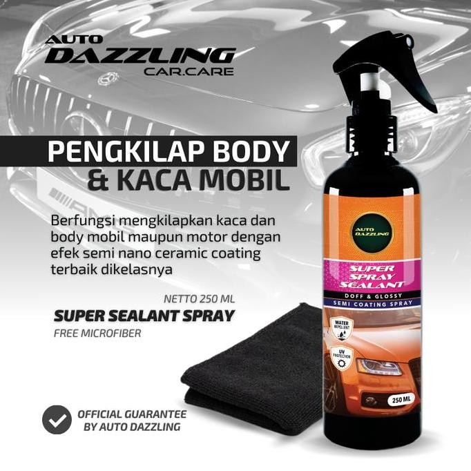 Semi Nano Ceramic Coating Pengkilap Body & Kaca Motor Dan Mobil Terbaik