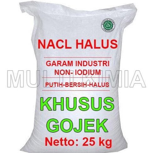 

NaCL Halus - Garam Industri Netto: 25 kg