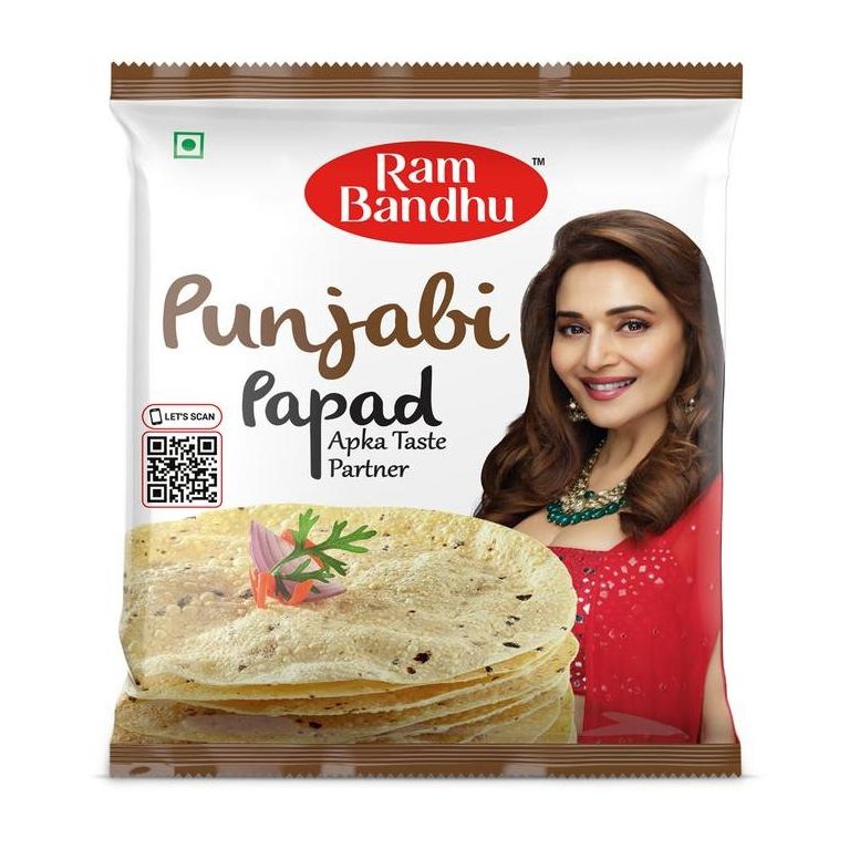 

;&;&;&;&] RAM BANDHU PUNJABI PAPAD 200 GM