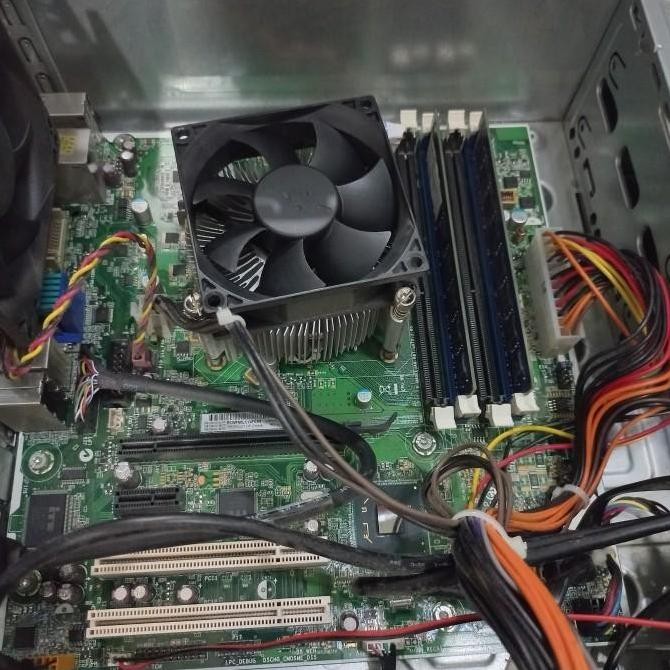 Cpu Hp Pro 3330 3340 Mt Core I3 2120,3240 Ram4G Ssd 120Gb Dvd Siap Pakai New Stok