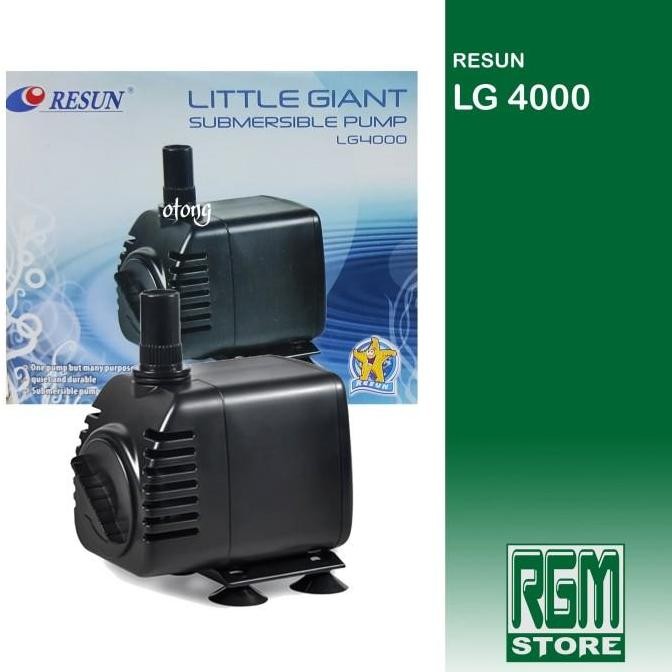 Resun LG4000 LG - 4000 mesin pompa celup kolam hidroponik aquarium