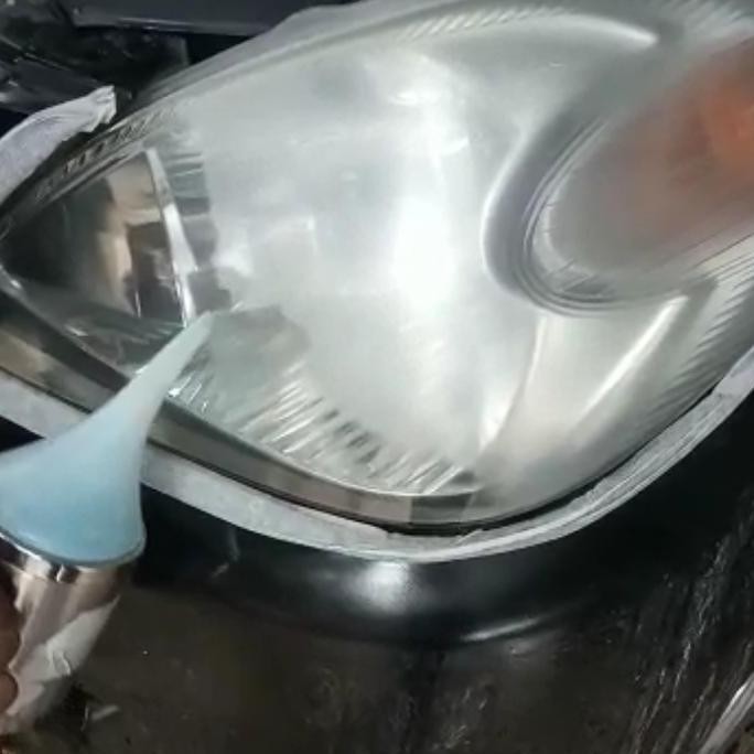 Poles Lampu Mobil Kusam ,Kuning ,Buram + Nano Coating Lampu Mobil Terbatas