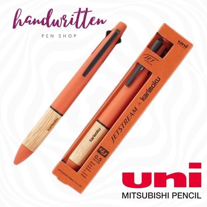 

TERLARIS! UNI Jetstream x Karimoku 4&1 Ballpoint Pen & Mechanical Pencil