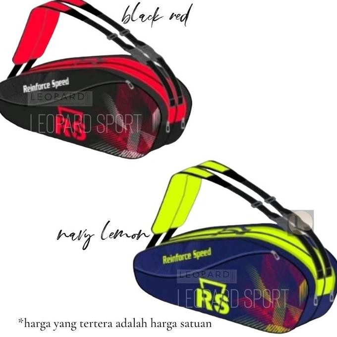 Tas Rs Bt6 Basic Plus 28 Af / Tas Ransel Rs / Tas Raket Badminton Best Seller
