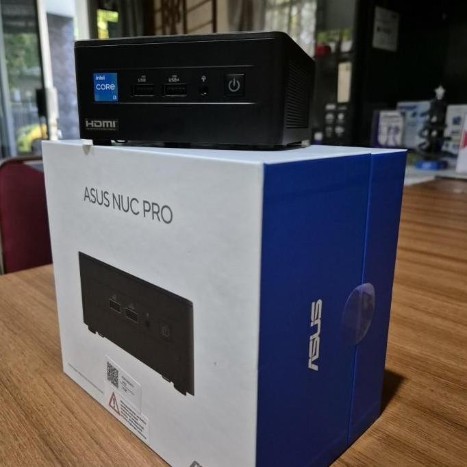 Intel Asus Nuc I5 Gen 12 Pro Mini Pc | 12 Core | 2X8Gb Ddr4 Pc3200 Ram | Rnuc12Wshi50000I | Dos New 
