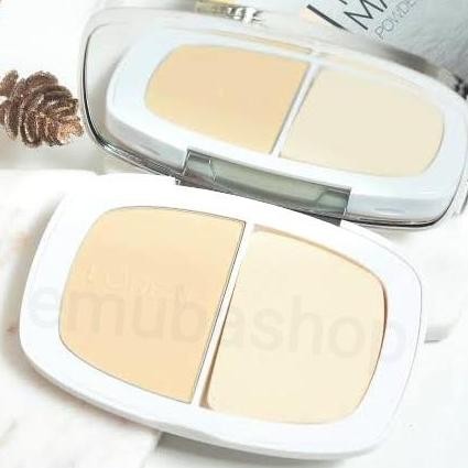 NEW L'Oreal Loreal Paris True Match Powder Foundation Two Way Cake Bedak
