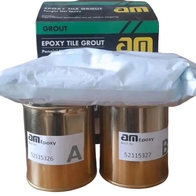 Am 55 White Epoxy Tile Grout Pengisi Nat Original Dan Terpercaya