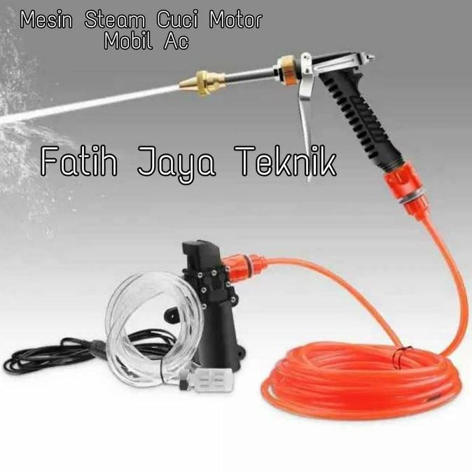 Mesin Steam Cuci Mobil Motor Paket Steam Power Sprayer Portable Restock!
