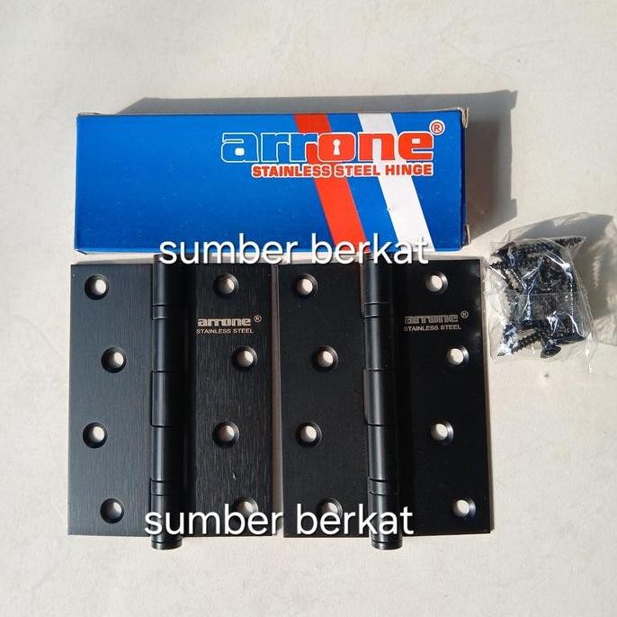 Engsel pintu 4inch hitam / engsel pintu 4' hitam / engsel pintu hitam