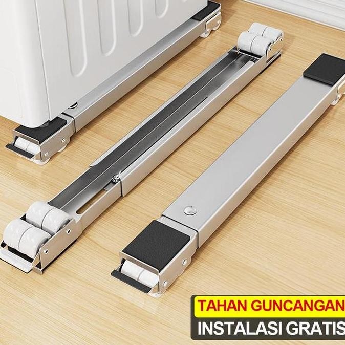 Roda Lemari Portable Roda kulkas / Tatakan kulkas / Kaki kulkas /