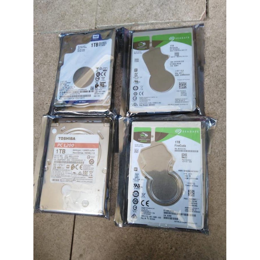 ready HDD laptop 1TB 2.5"