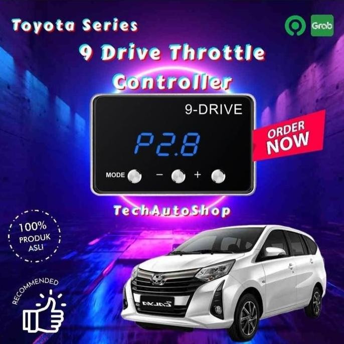 9 Drive Throttle Controller Toyota Calya Series Remap Piggyback 9Drive