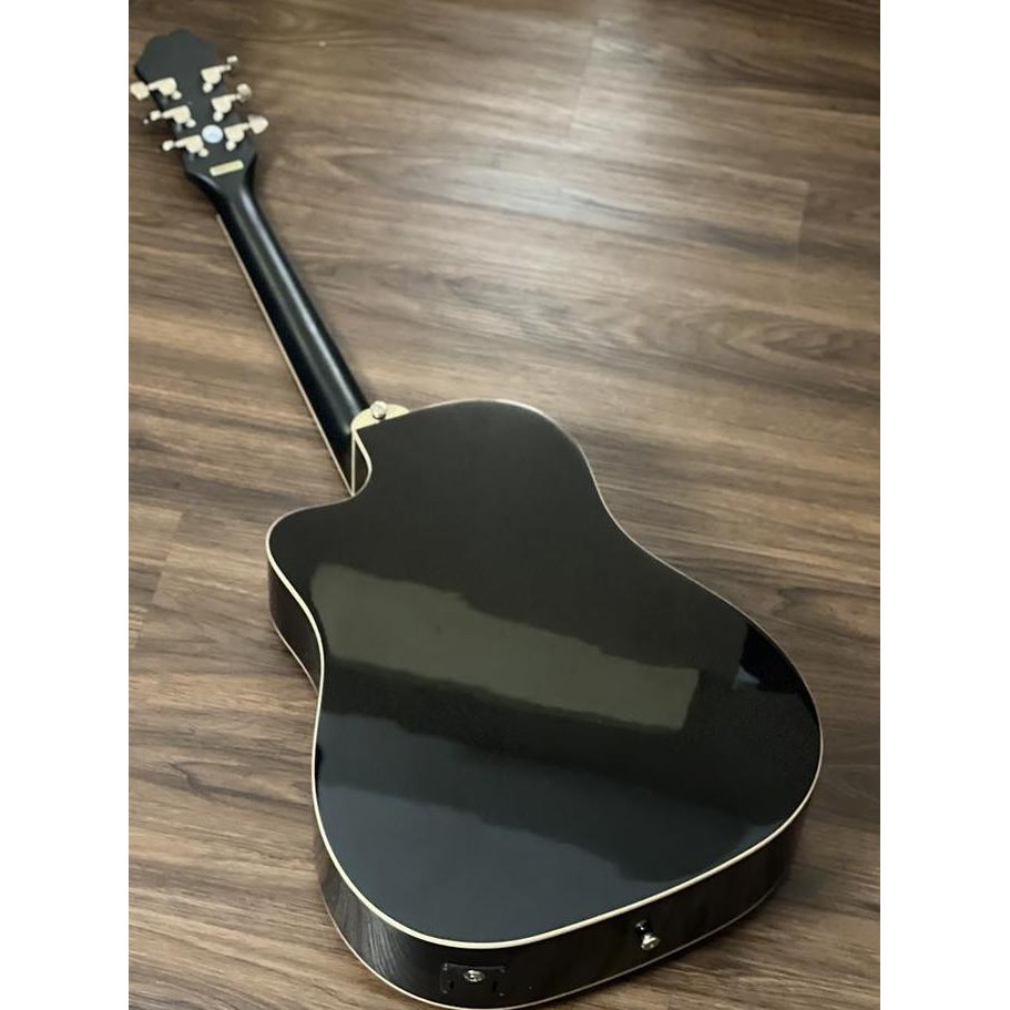 restock  Epiphone J-45EC Studio - Solid Top Fishman Presys-II in Ebony